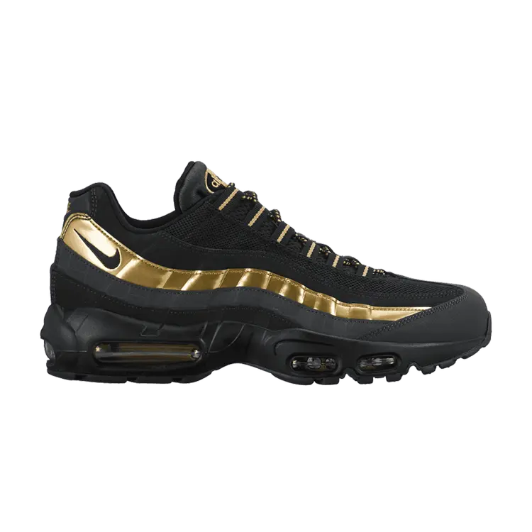 

Кроссовки Nike Air Max 95 Premium 'Metallic Gold', черный
