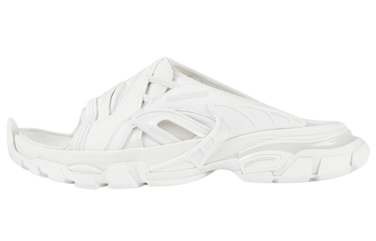 Balenciaga Track шлепанцы белые (женские)