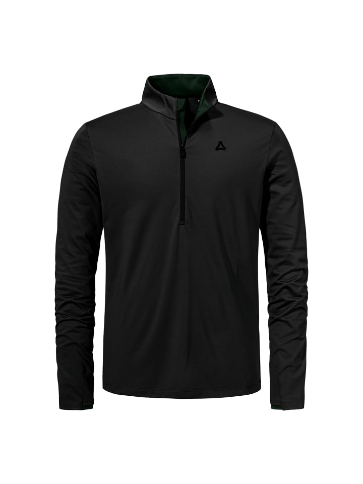 

Schöffel Лыжный лонгслив цвета сосны, черный