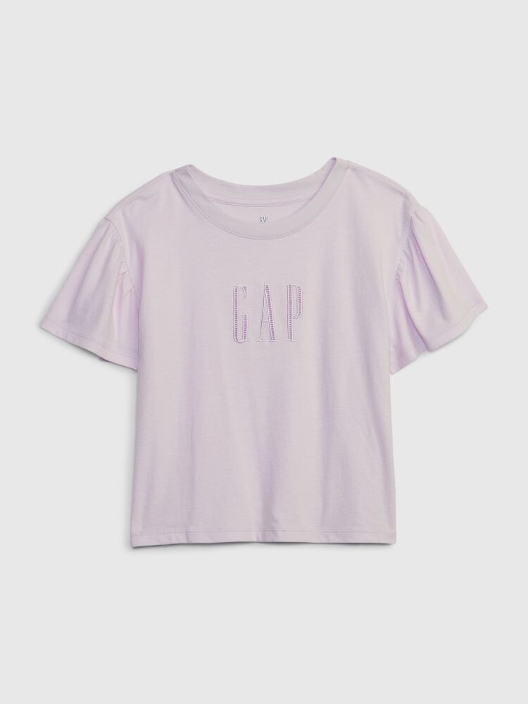 

Детская футболка с логотипом Gap, фиолетовый