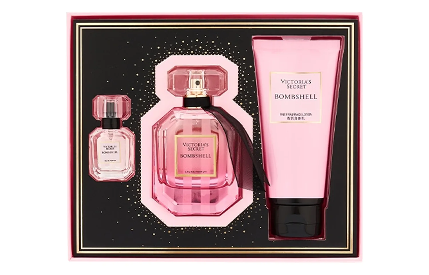 Victoria's Secret Набор парфюма Sexy Girl Eau De Parfum, цветочно-фруктовый, 7.5 мл+50 мл+100 мл, Sexy Lady Body Lotion 100ml+Perfumes 50ml+Perfumes 7.5ml
