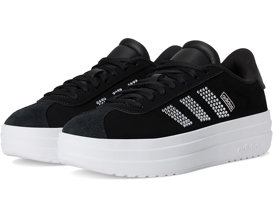 

Кроссовки adidas Kids Vl Court Bold Lifestyle Shoes, цвет Black/White/Clear Pink