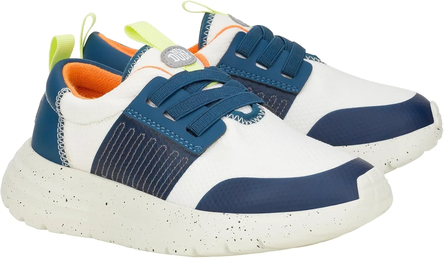 Hey Dude Boys Sirocco Play Colorblock (Little Kid/Big Kid) HEYDUDE, белый/синий