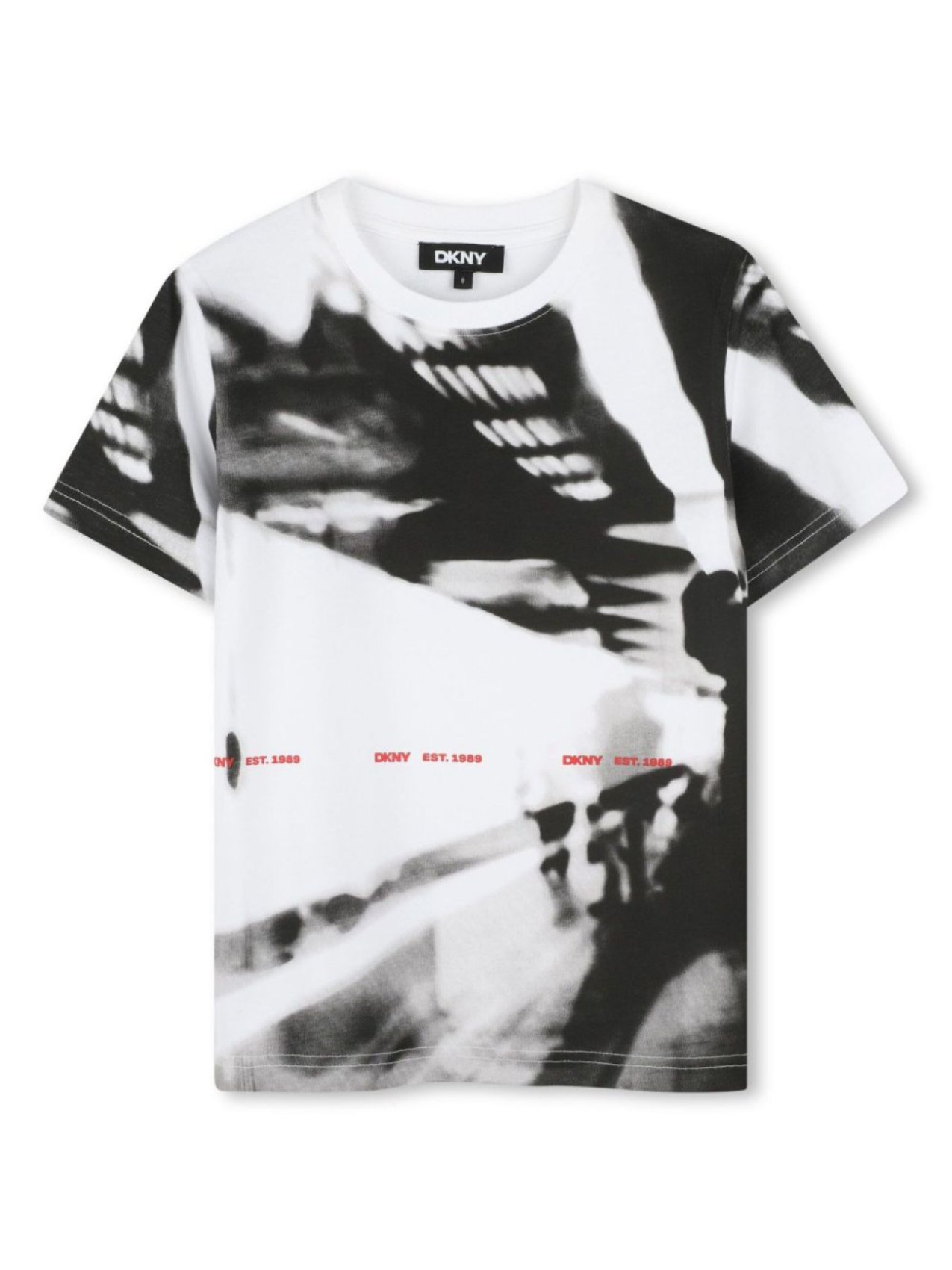 

Dkny Kids футболка с графичным принтом, белый