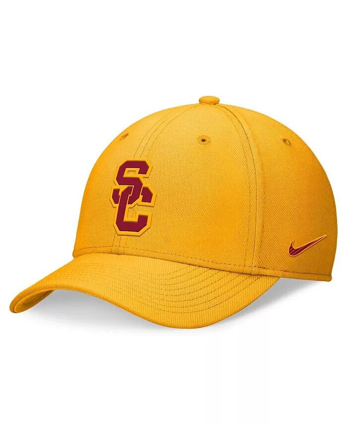 

Мужские и женские золотые кепки USC Trojans 2024 с боковой линией и логотипом Flex Hat Nike, золотой