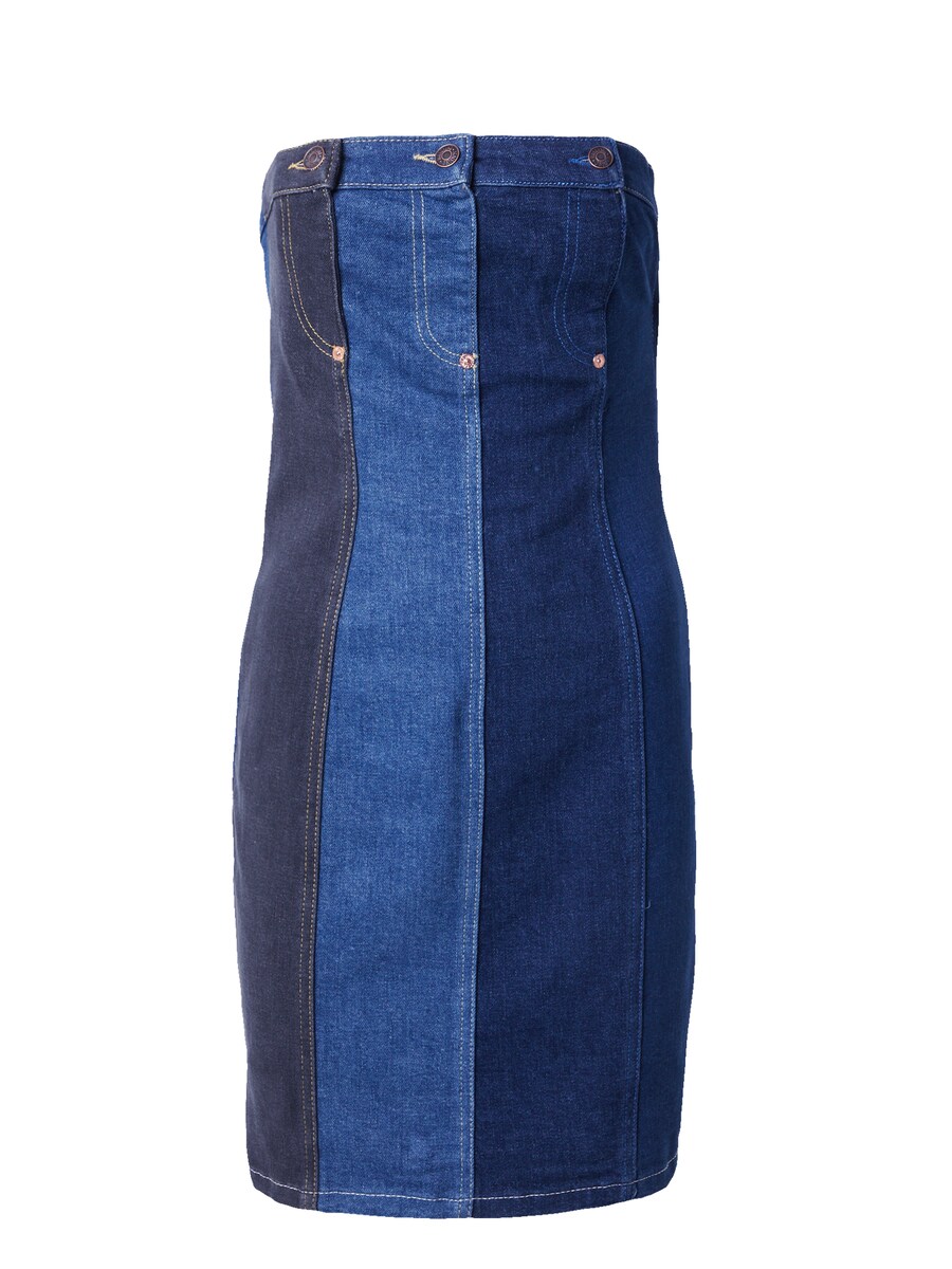 

Мини платье Moschino Jeans Dress, цвет marine blue/night blue/blue denim