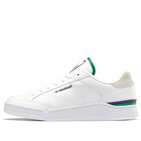 

Кроссовки ad court white green skate shoes 'white green' Reebok, белый