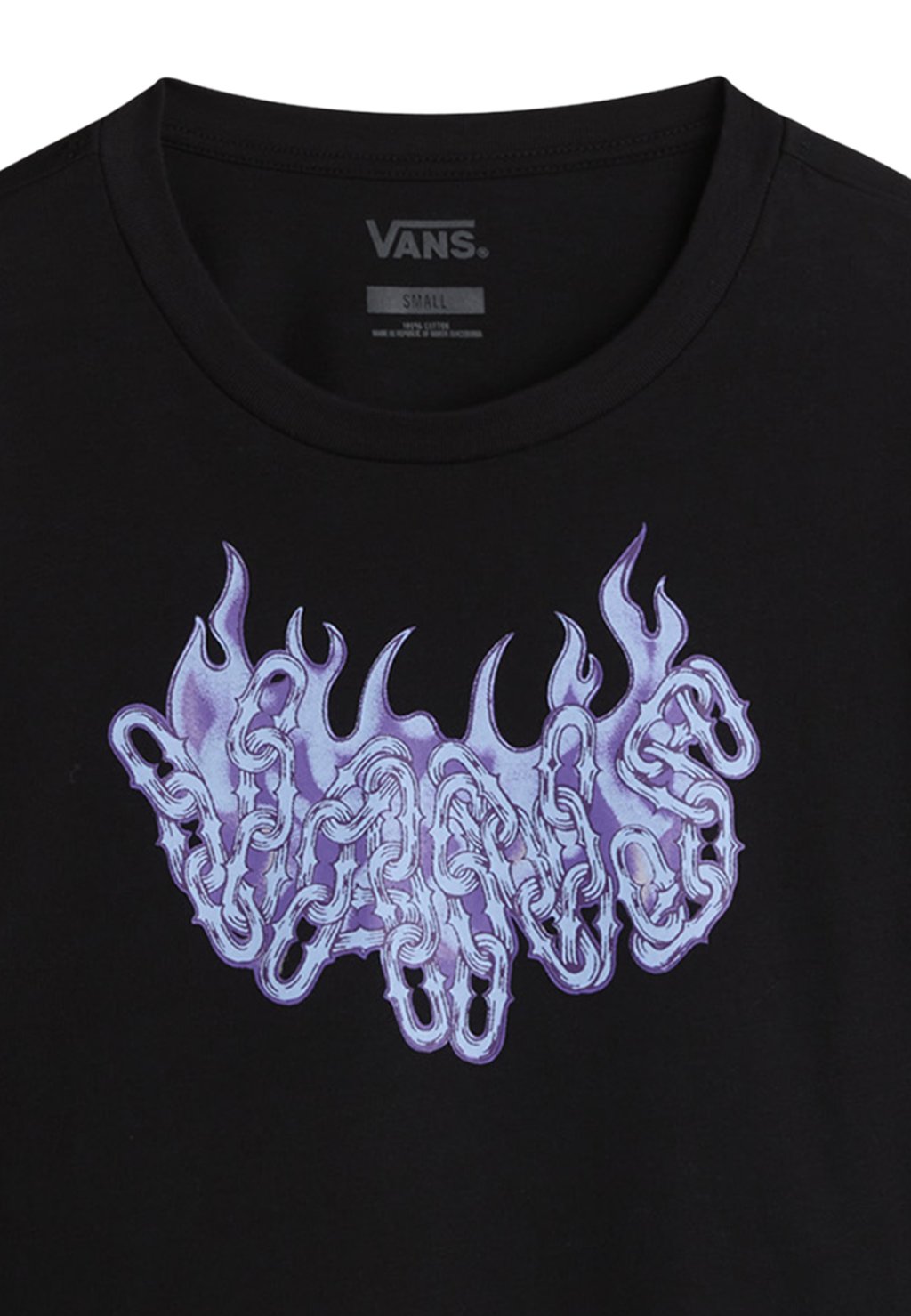 

Топ с длинными рукавами HOT LINKS RELAX CROP. Vans, черный