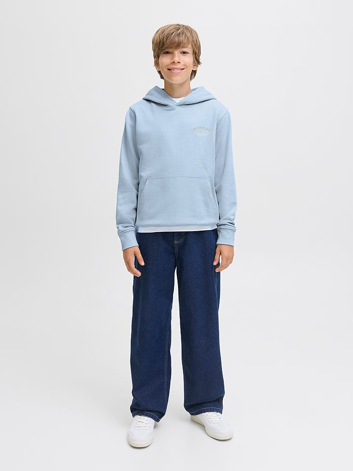 JACK & JONES Junior Худи "Brandes" светло-голубого цвета — фото 2