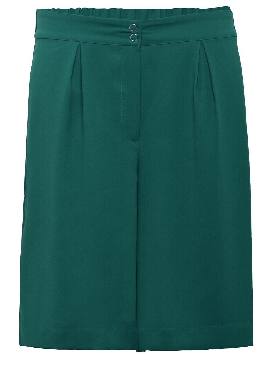 

Брюки SHEEGO Loose fit Pleat-Front Pants, цвет Emerald