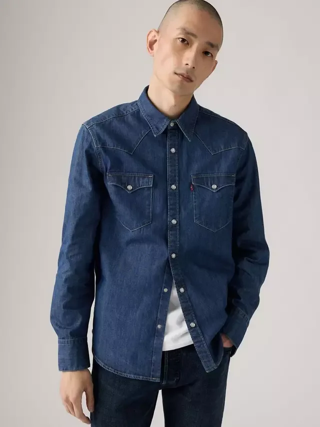 Джинсовая рубашка Barstow, Нижний Хайт Levi's