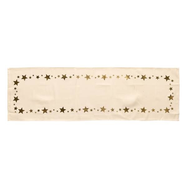 

Настольный бегун Dutch Decor Sterne, 145x45x45 см цвет whisper white
