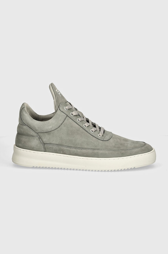 Замшевые кроссовки Low Top Ripple Nubuck Filling Pieces, серый — фото 2