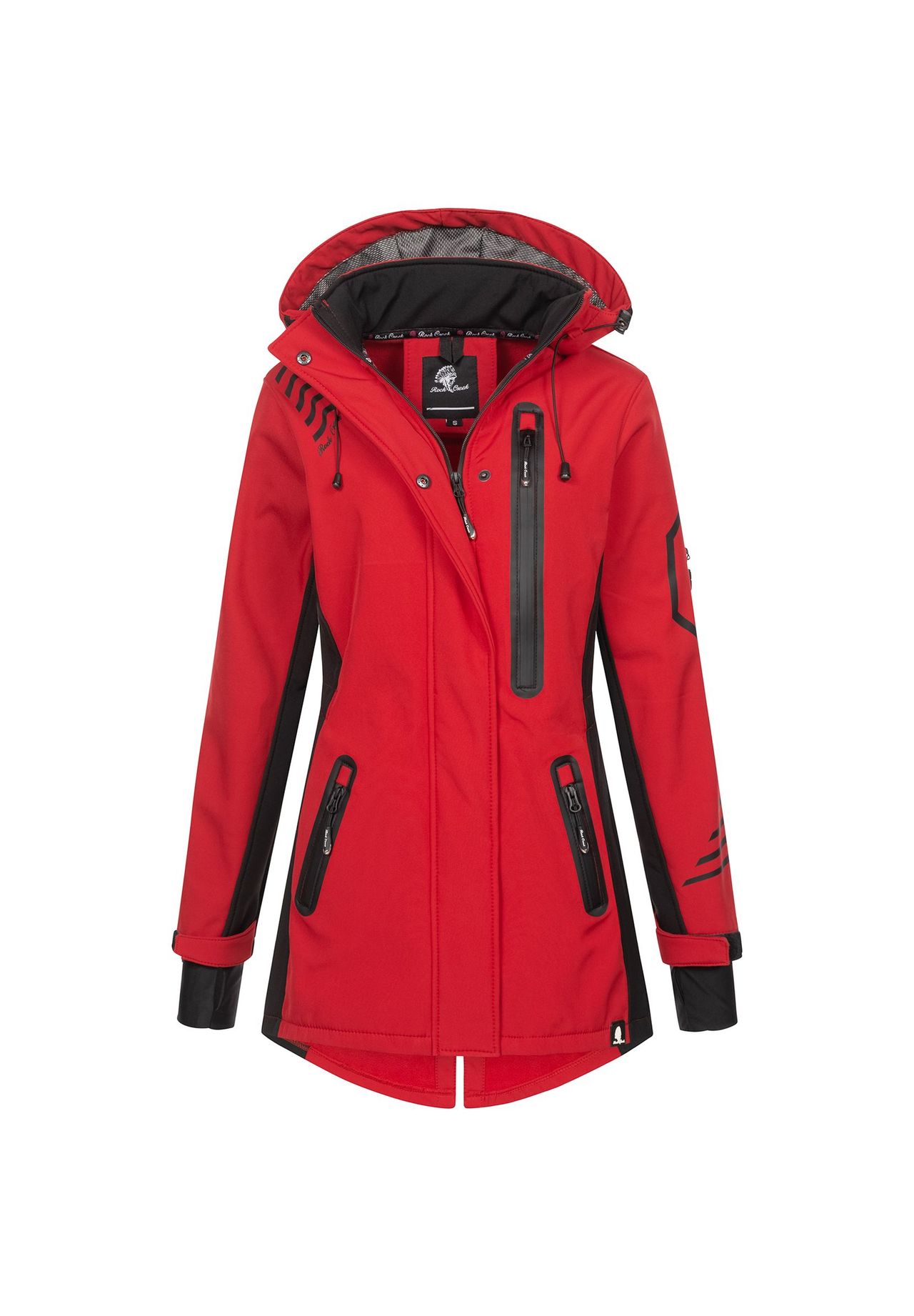 

Пальто Softshell Ветровка Softshell Rock Creek, красный