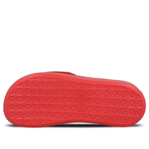 Тапочки platform slide bold sd 'red' Puma, красный — фото 4