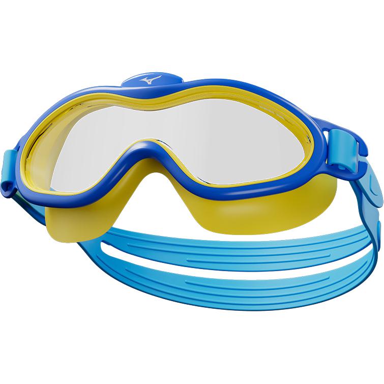

Детские очки для плавания и дайвинга Mizuno, желтый
