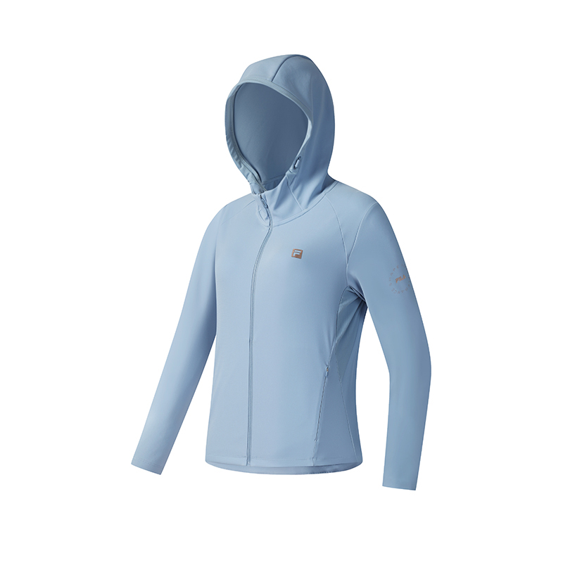

FILA Женская фитнес-куртка New Times Breeze, New Trend Light Blue