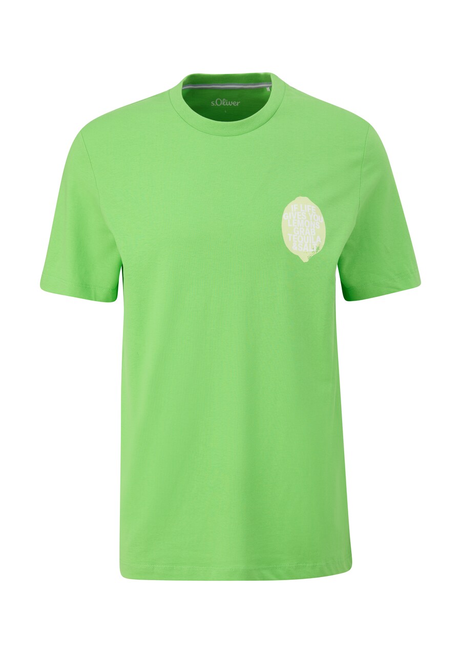 

Классическая футболка s.Oliver Shirt, лаймовый