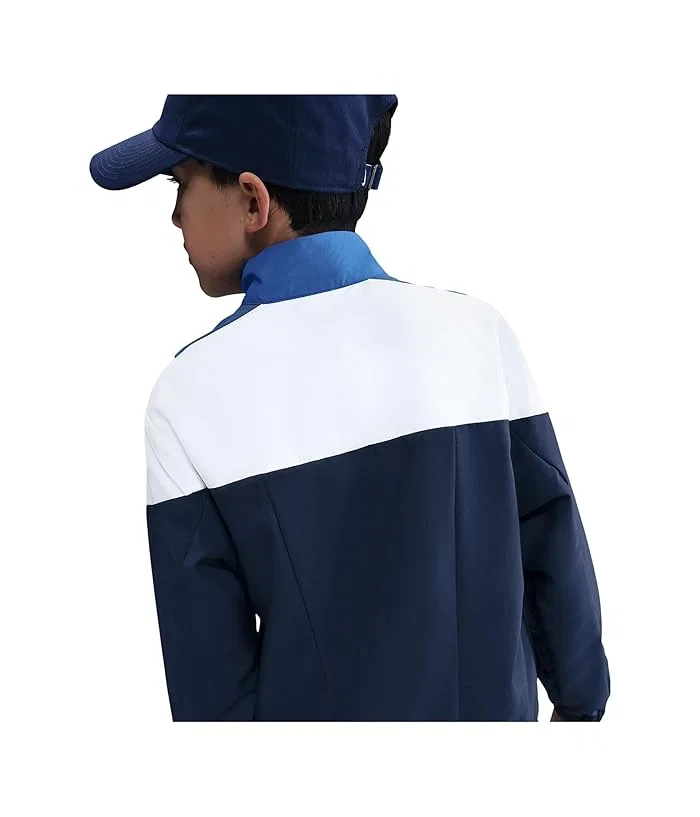 Костюм спортивный тканый средней посадки Nike Kids, World Indigo/White — фото 4