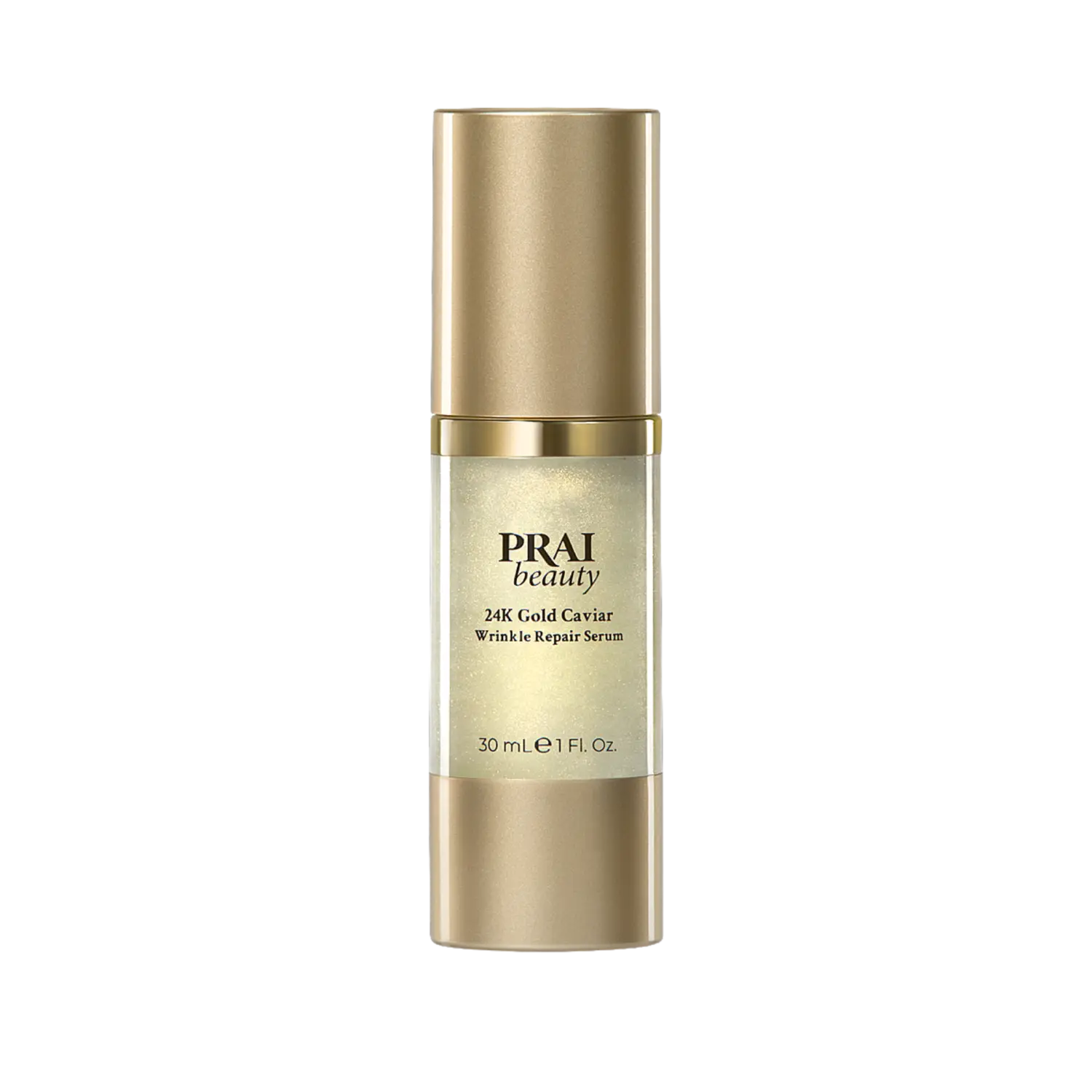 

Сыворотка для разглаживания морщин с 24-каратным золотом и икрой PRAI Beauty