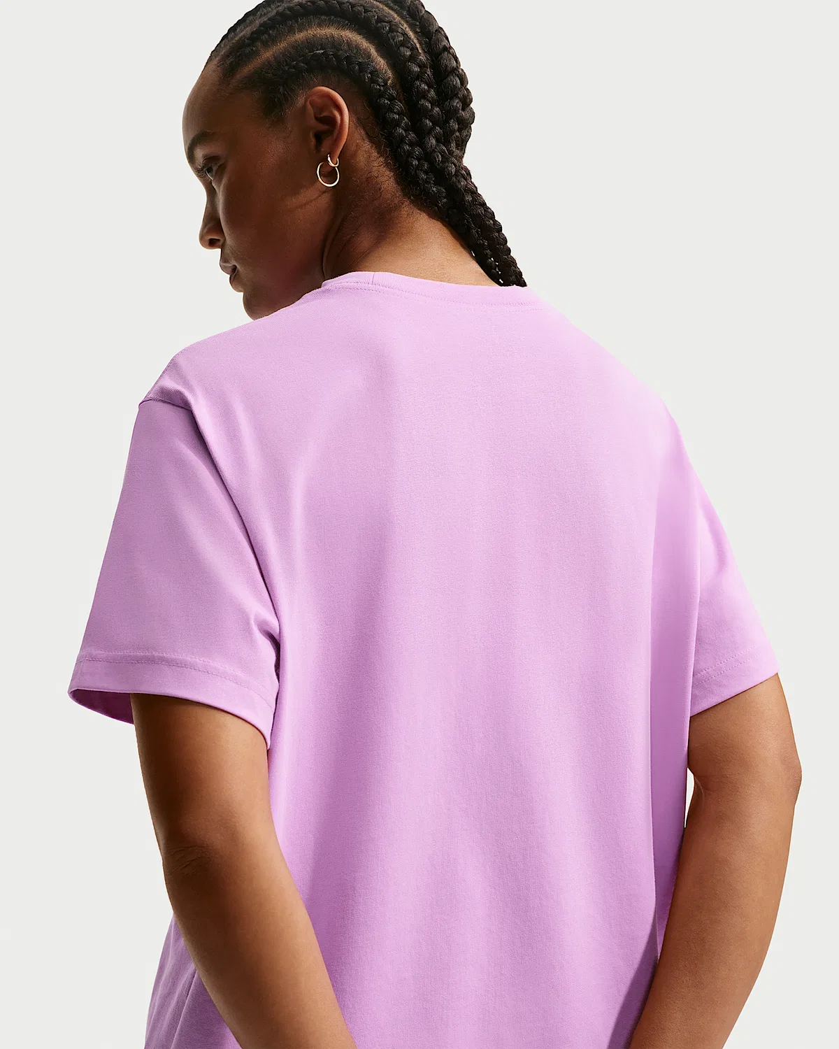 Женская оверсайз футболка Nike Sportswear Classic, Light Magenta — фото 2