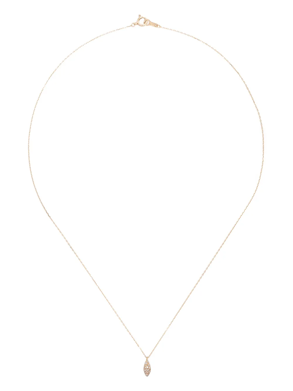 

Колье из желтого золота с бриллиантами Noguchi, золотой