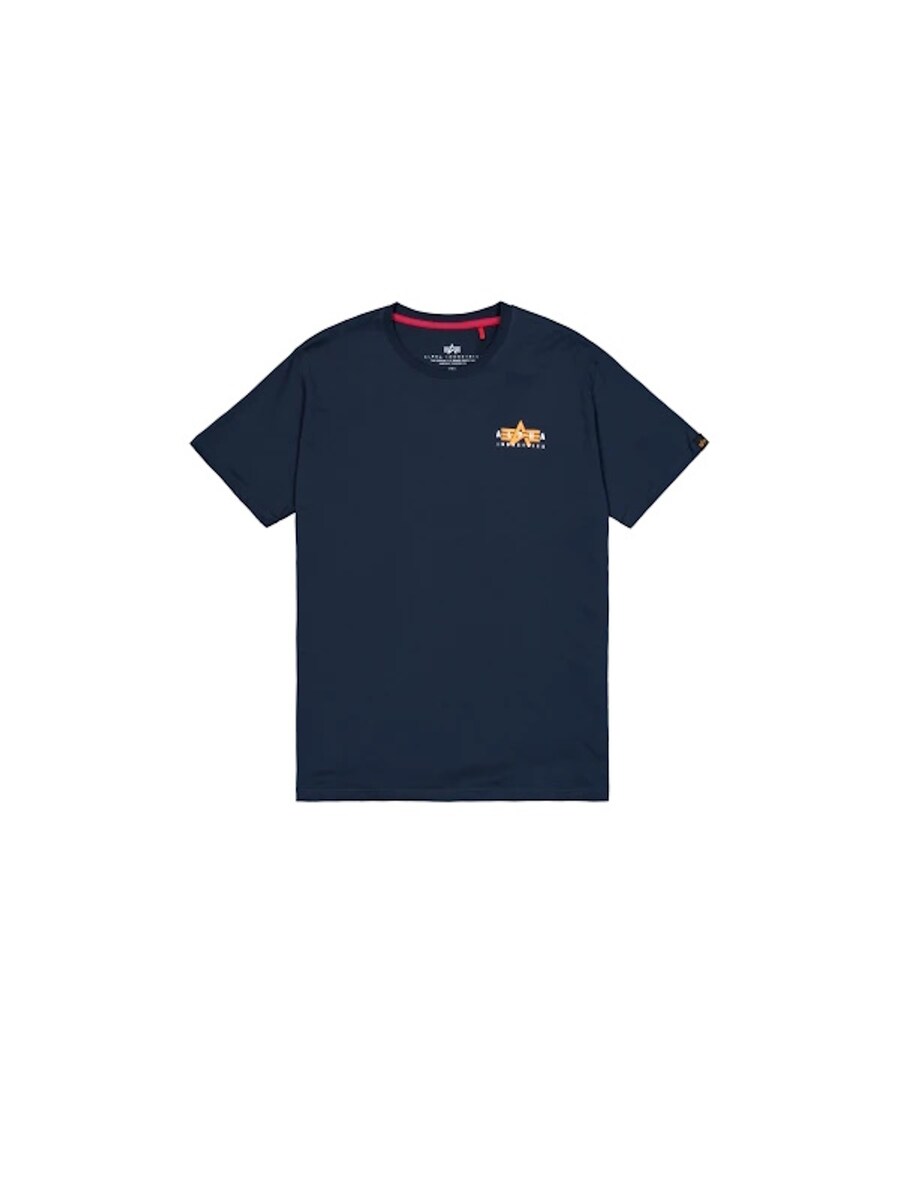 

Рубашка ALPHA INDUSTRIES Puff Print, синий