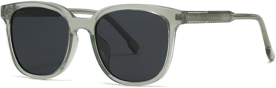 

Винтажные прямоугольные солнцезащитные очки для женщин, большие солнцезащитные очки в стиле ретро с защитой от УФ-излучения UV400, модные очки KTUCN, C6 Light Green Black