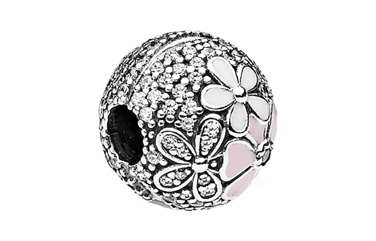 

Pandora 925 Sterling Silver подвеска-шарм женская розовая