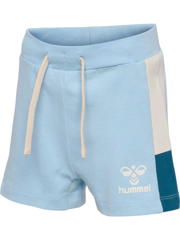 Hummel Шорты с регулируемой талией Hmldream для мальчиков, цвет лазурный — фото 4