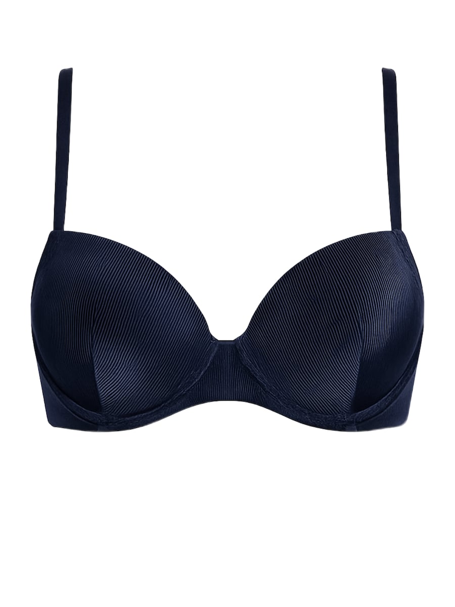 

Бюстгальтер-футболка C&City, темно-синий