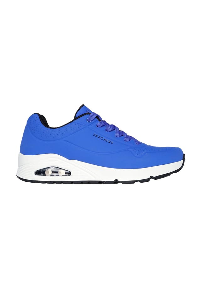 

Кроссовки Uno с резиновой подошвой "stand on air" Skechers, цвет blw