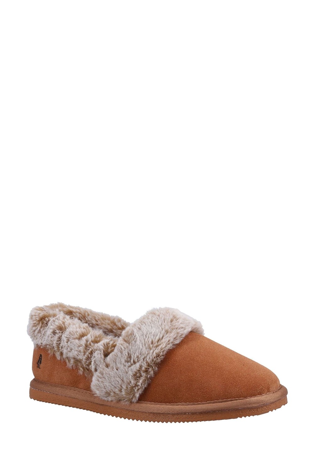 Тапочки с мотивом Ariel натурального цвета Hush Puppies — фото 2