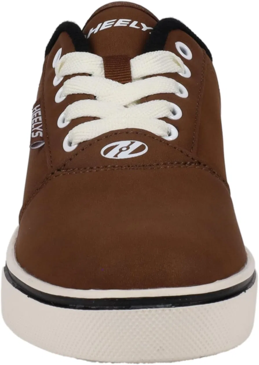 Кроссовки на колесиках Heelys Voyager, коричневый/кремовый — фото 2