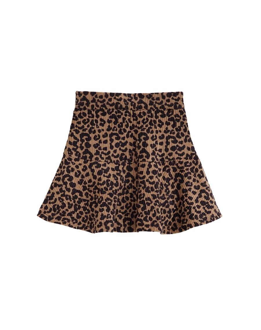 

Юбка WE Fashion Skirt, коричневый/черный