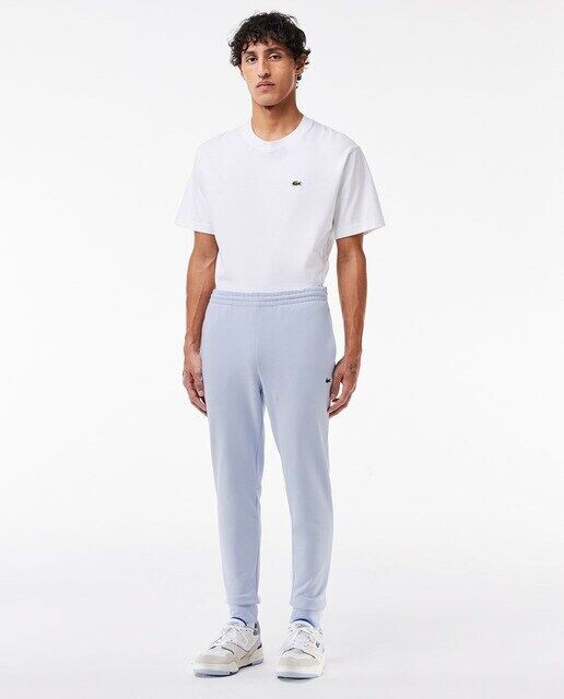

Мужские спортивные штаны Lacoste Jogger из органического хлопкового флиса Lacoste, светло-синий