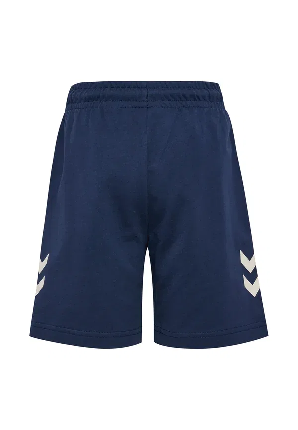 Шорты свободные Hummel Hmljr loose chevron shorts tracksuit bottoms, темно-синие — фото 2