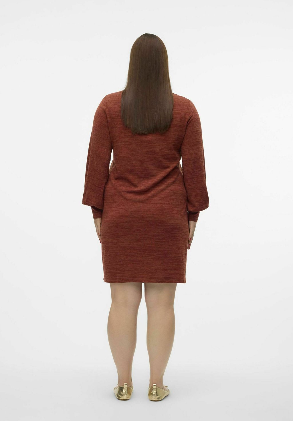 

Повседневное платье VMCKATIE Vero Moda Curve, красный