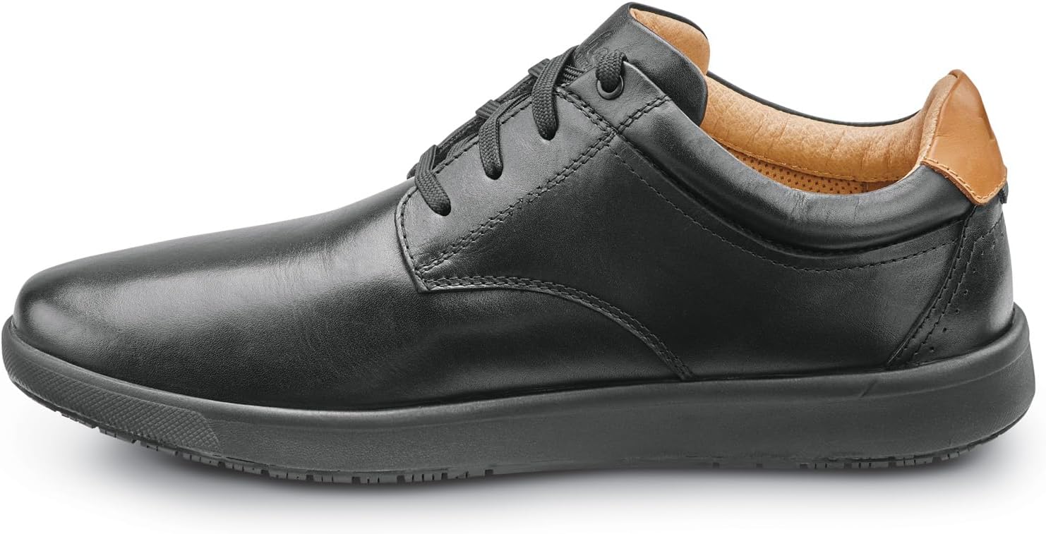 Рабочие кроссовки Florsheim Crossover, мужские, с мягким носком, EH, противоскользящая подошва MaxTrax, повседневные рабочие туфли-оксфорды, черный — фото 3
