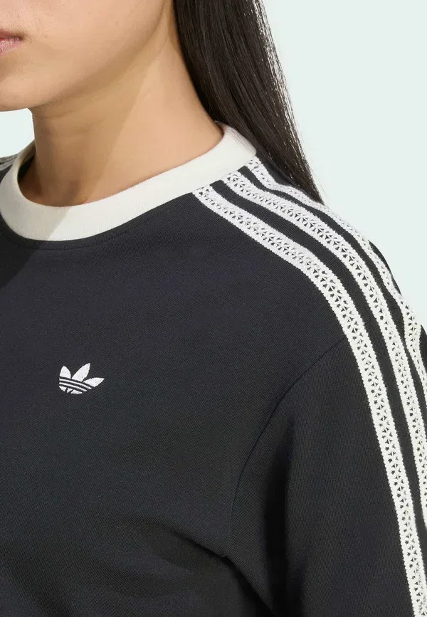 Футболка Adidas Originals Summer Glow Advanced Three Stripes Print, черный — фото 3