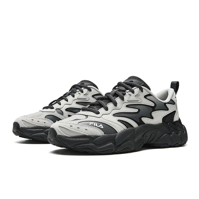 Кроссовки Chunky Sneakers FILA Antarctic Gray/Black Sand Gray — фото 4