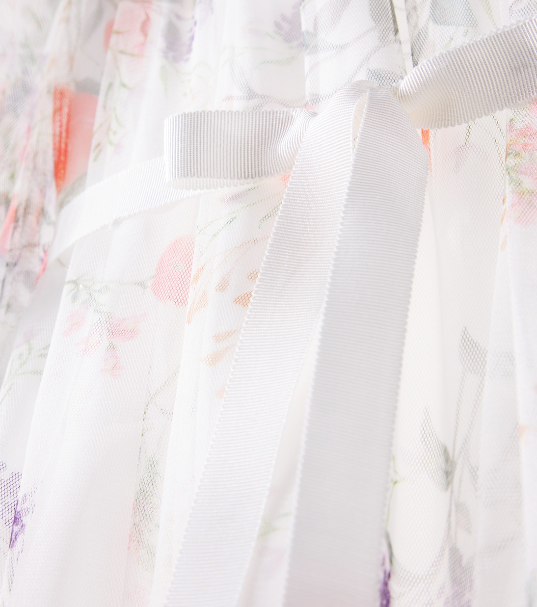 Многослойное тюлевое платье с цветочным принтом Petite Amalie  , Summer Bouquet Print — фото 2