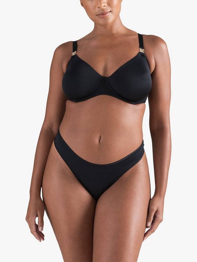 

Второй скин стрейч диппид стринги Nudea, Black