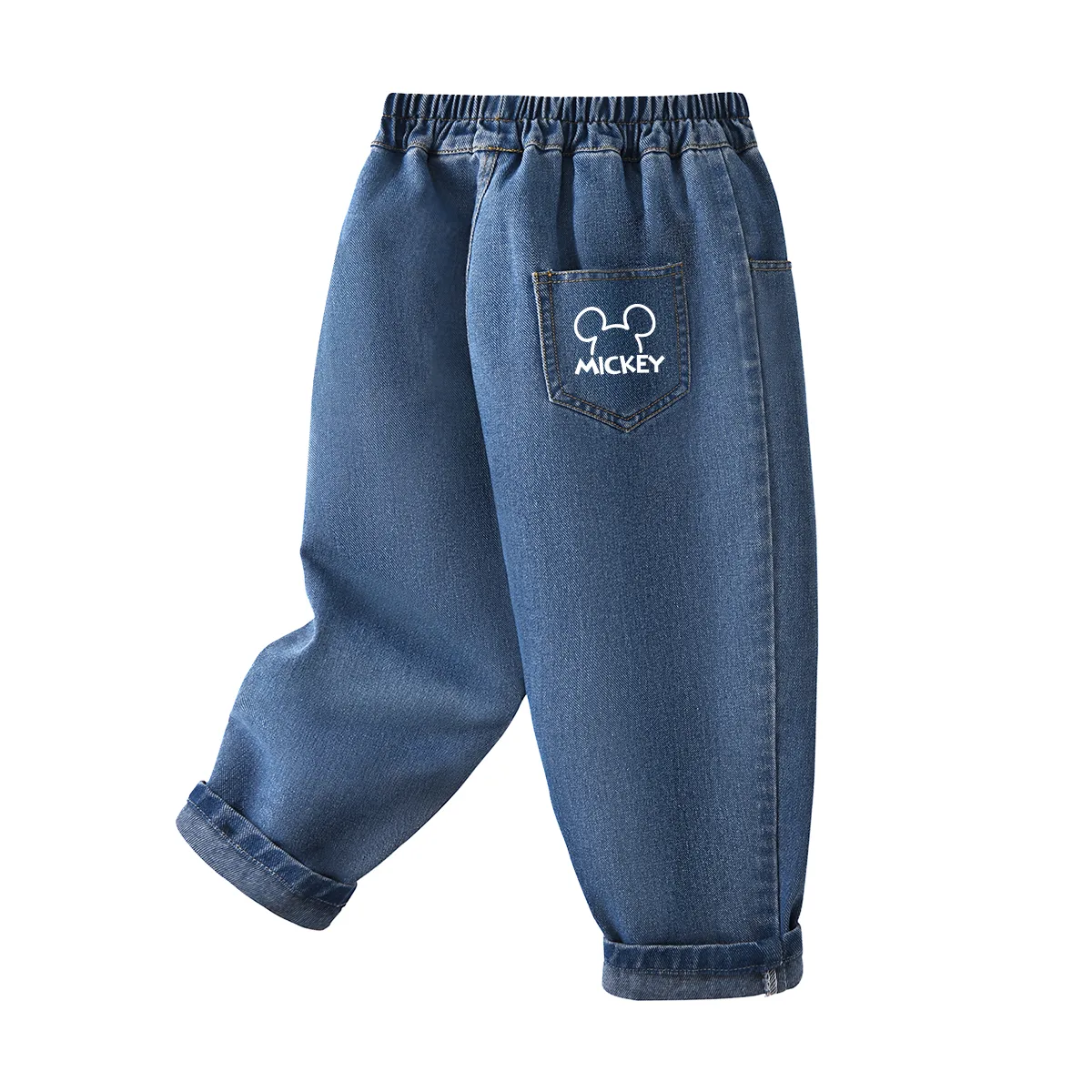 Детские джинсы Disney, [Spring Fall]Di Line K_Right Back Pocket Denim Light Blue