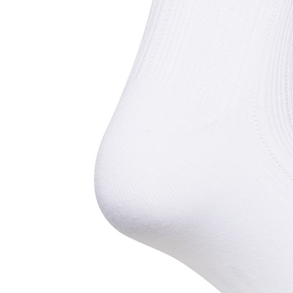 Женские спортивные носки с рюшами 3 шт Adidas, White Metallic — фото 4