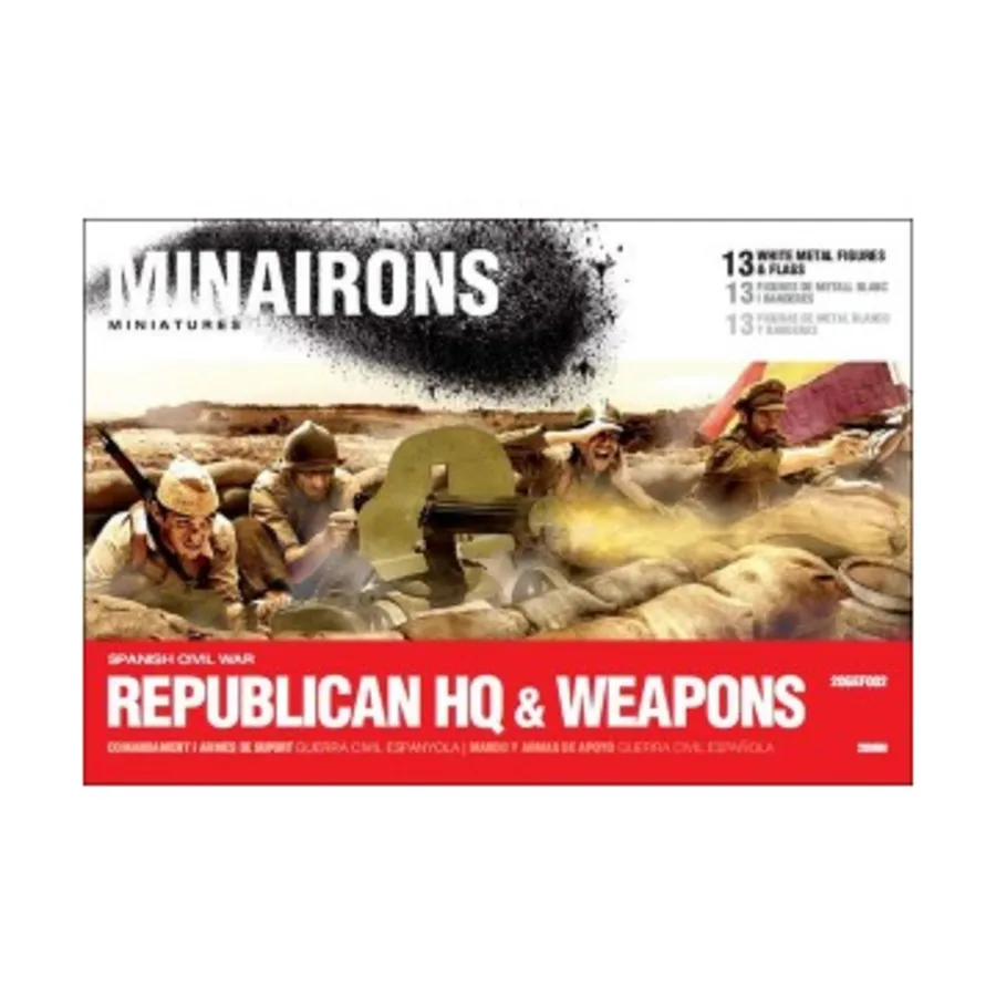 

Республиканский штаб и оружие, Spanish Civil War - Infantry (1:72)