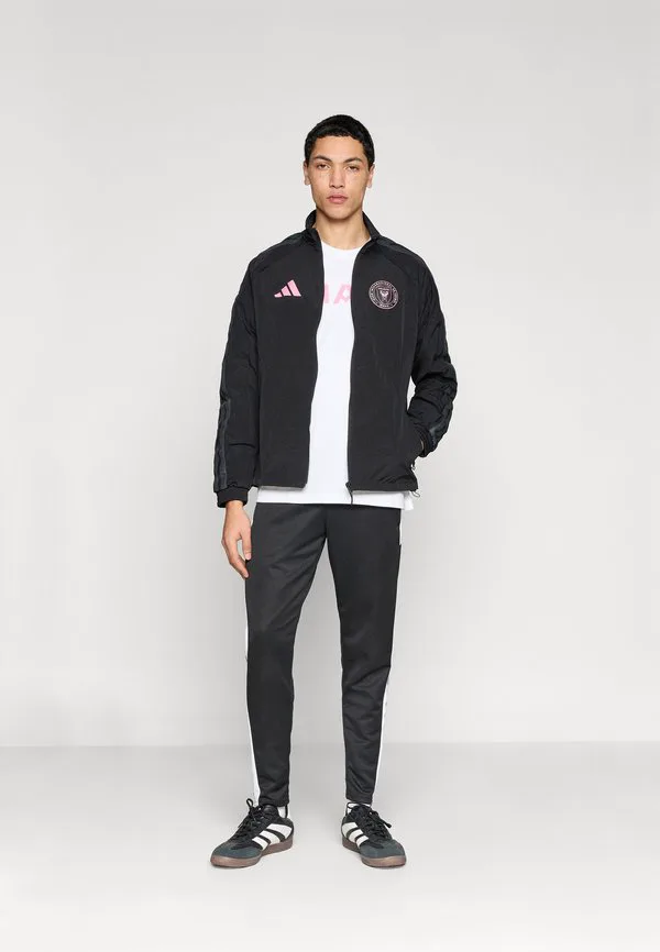Куртка с гимном интера майами, клубная одежда Adidas Performance, Black/Bliss Pink — фото 2
