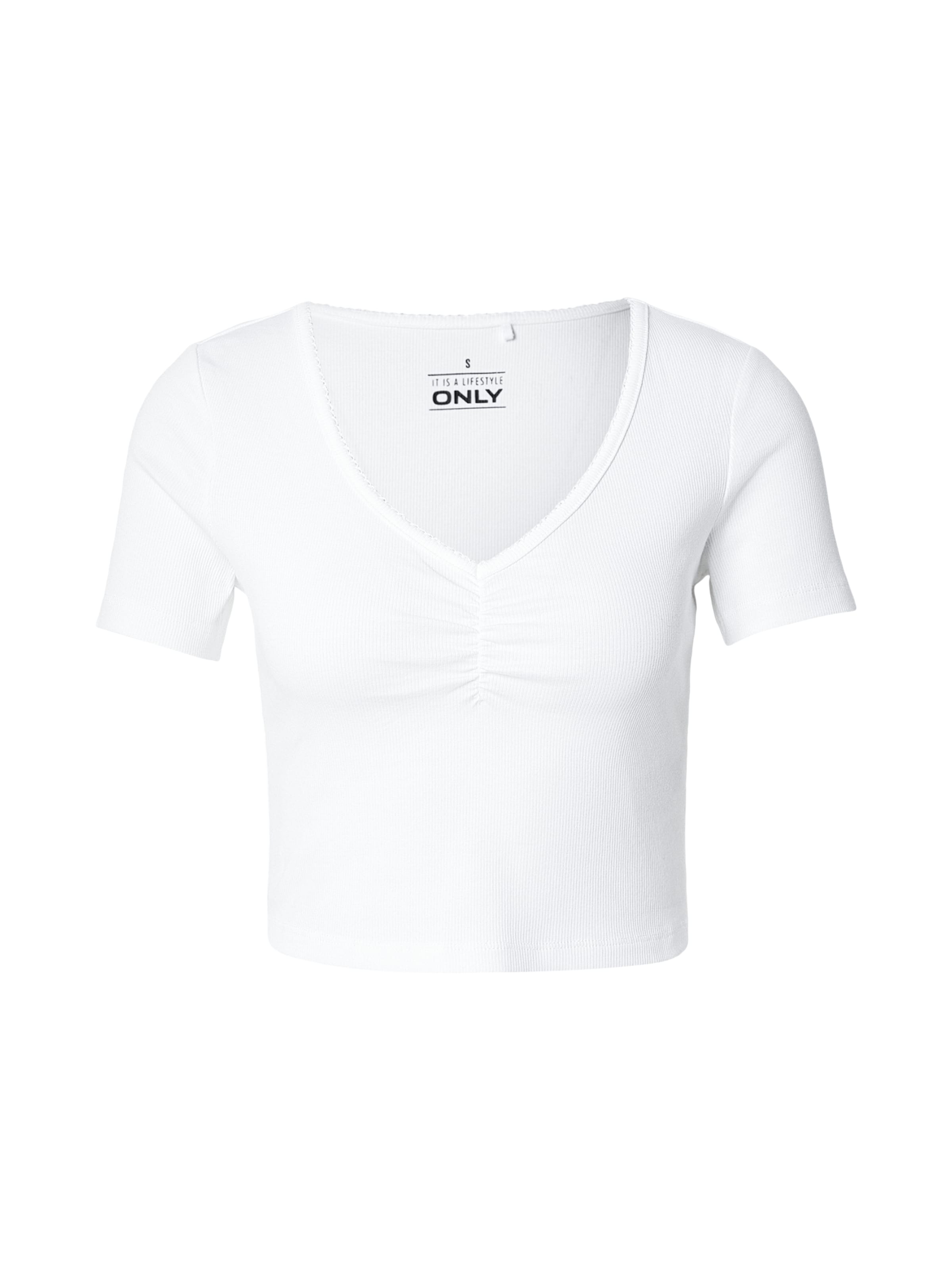 

ONLY Футболка 'ONLBetty' в белом цвете