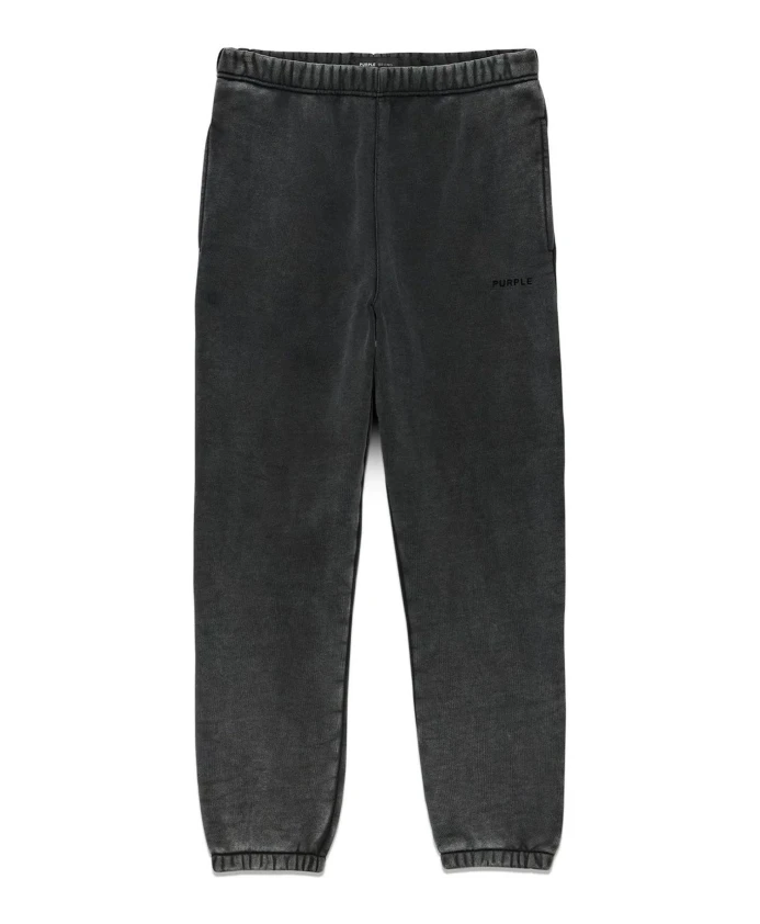 

Черные спортивные штаны с принтом на левом бедре Purple Brand, черный