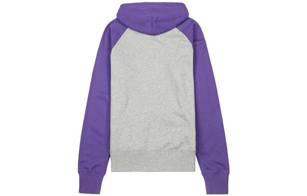 Толстовка Nike Logo Athletic Daily Casual Hoodie 'Purple Grey', фиолетовый — фото 2